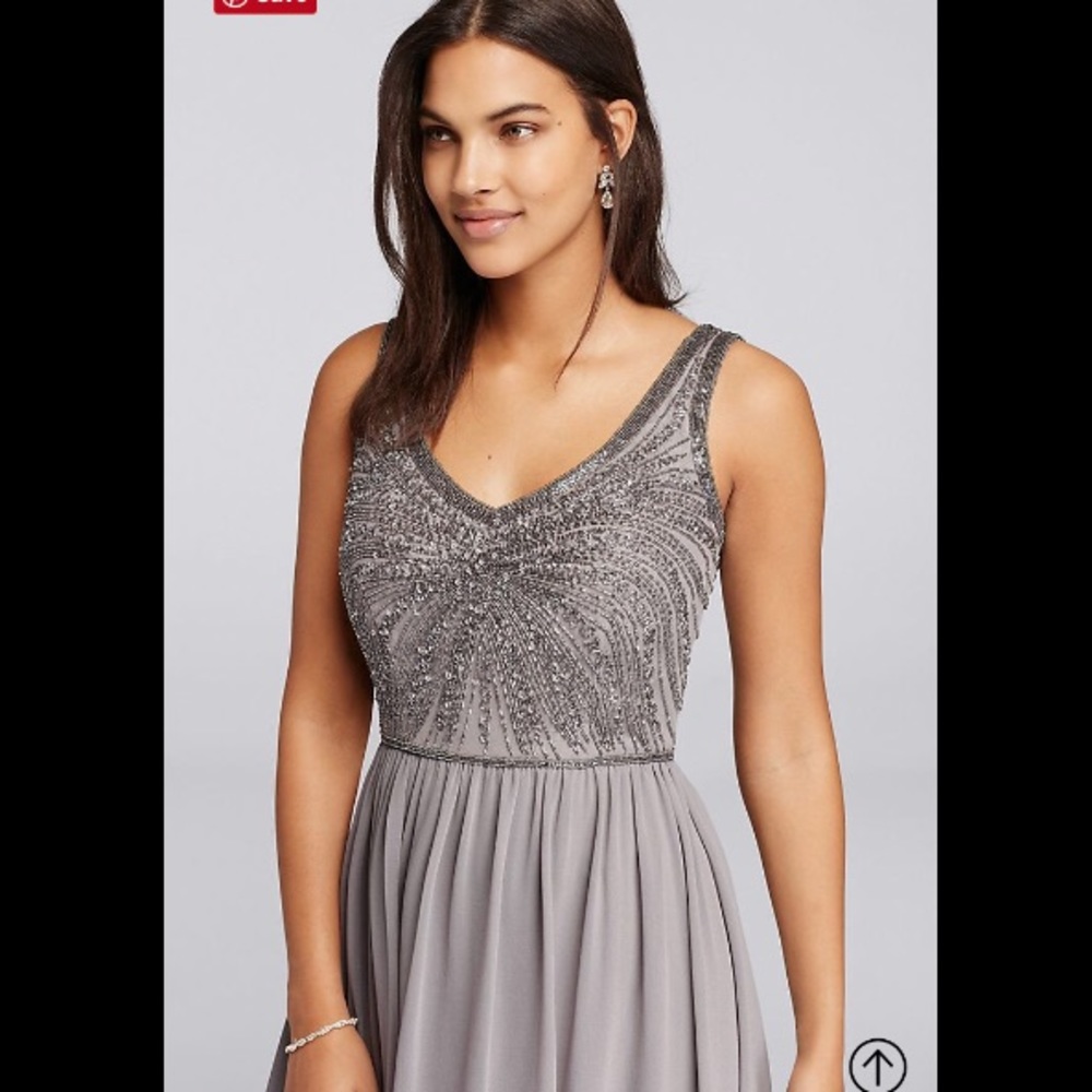 David’s Bridal Bridesmaid Dress Floor length